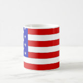 US Flagge Kaffeetasse (Mittel)