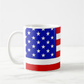 US Flagge Kaffeetasse (Links)