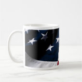 US-Flagge Kaffeetasse (Links)