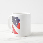US Flagge Kaffeetasse (Vorderseite Links)
