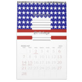 US Flagge Kalender (Feb 2027)