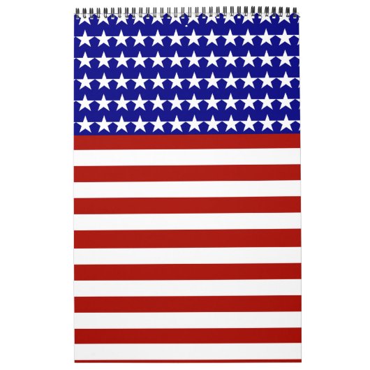 US Flagge Kalender (Titelbild)