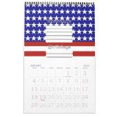 US Flagge Kalender (Jan 2026)
