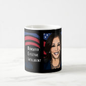 US Flagge Kamala Harris für den Präsidenten 2024 Kaffeetasse (Mittel)