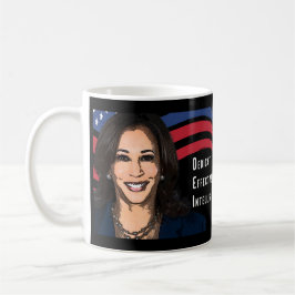 US Flagge Kamala Harris für den Präsidenten 2024 Kaffeetasse