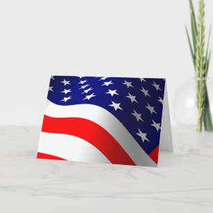US Flagge Karte