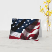 US-Flagge Karte (Gelbe Blume)