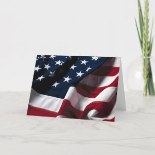 US-Flagge Karte