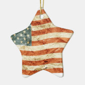 US Flagge Keramik Ornament (Links)