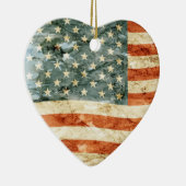 US Flagge Keramik Ornament (Rechts)