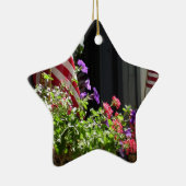 US Flagge Keramik Ornament (Rechts)