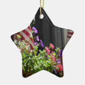 US Flagge Keramik Ornament (Links)
