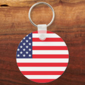 US-Flagge KeyChain Schlüsselanhänger (Vorderseite)