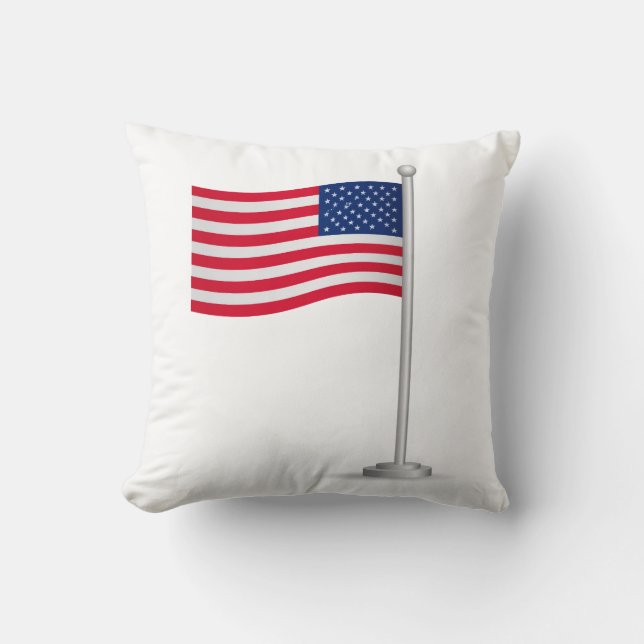 US-Flagge Kissen (Vorderseite)