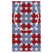 US Flagge Kleine Geschenktüte (Rückseite)
