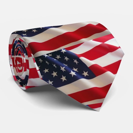 US-Flagge Krawatte (Gerollt)