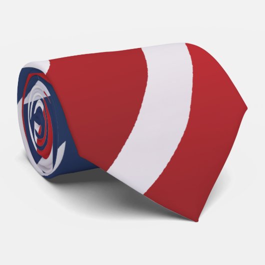 US Flagge Krawatte (Gerollt)