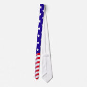 US Flagge-Krawatte Krawatte (Rückseite)