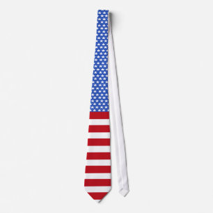 US Flagge-Krawatte Krawatte