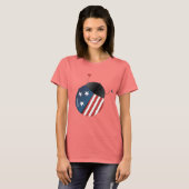 US Flagge Ladybug T-Shirt (Vorne ganz)