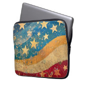 US Flagge Laptopschutzhülle (Vorderseite Links)