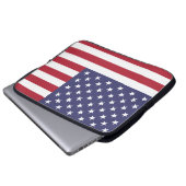 US FLAGGE LAPTOPSCHUTZHÜLLE (Vorne Knopf)