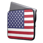 US FLAGGE LAPTOPSCHUTZHÜLLE (Vorderseite Links)