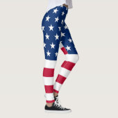 US-Flagge Leggings (Rechts)