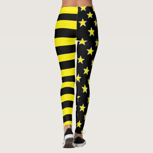 US Flagge Leggings (Rückseite)