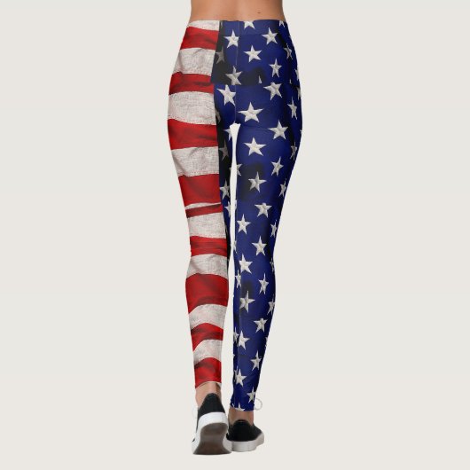 US-Flagge! Leggings (Rückseite)