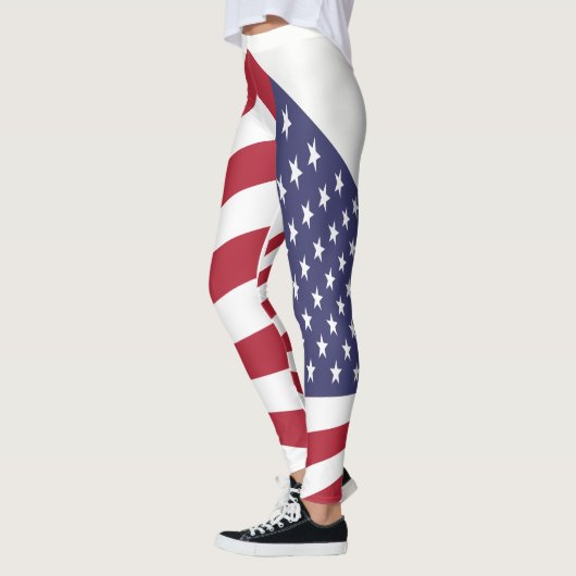 US-Flagge Leggings (Links)