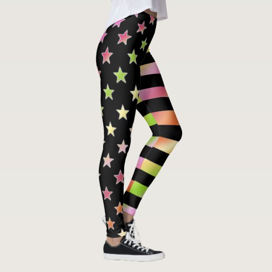 US Flagge Leggings (Rechts)