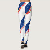 US Flagge Leggings (Rückseite)
