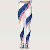 US Flagge Leggings (Vorderseite)