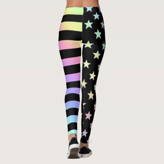 US Flagge Leggings (Rückseite)
