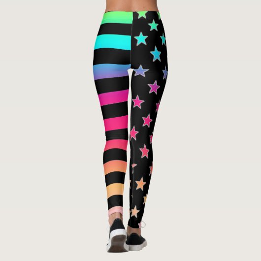 US Flagge Leggings (Rückseite)