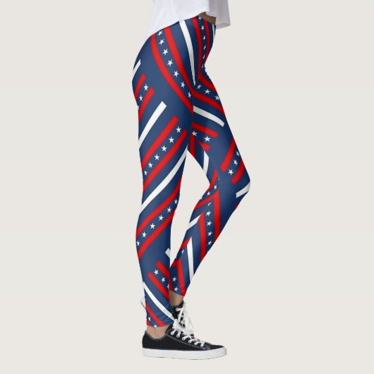 US Flagge Leggings (Rechts)