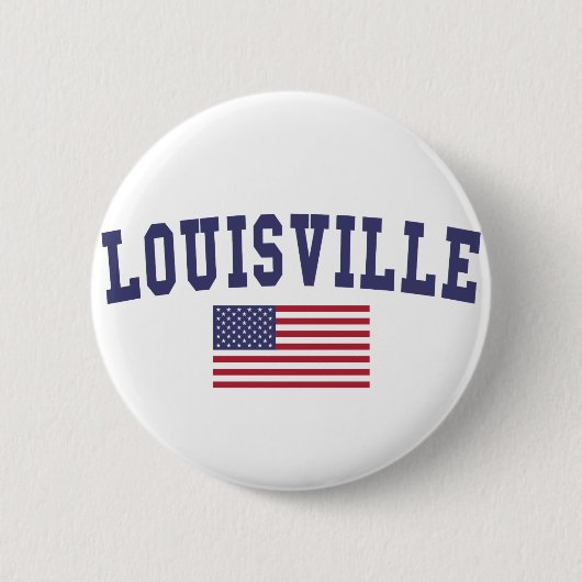 US-Flagge Louisville Button (Vorderseite)