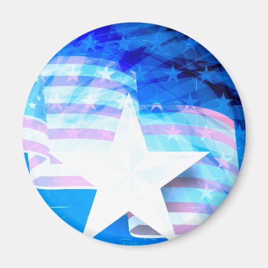 US Flagge Magnet (Vorne)