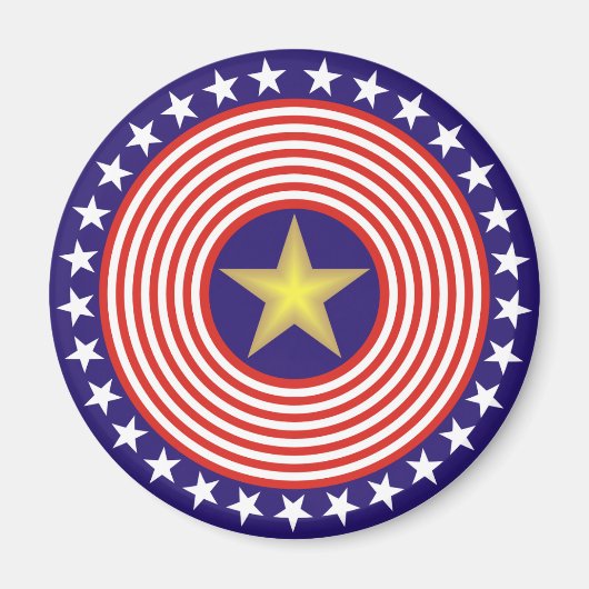 US Flagge Magnet (Vorne)
