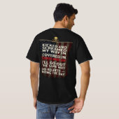 US-Flagge Memento Mori Veteran-Shirt T-Shirt (Schwarz voll)