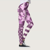 US-Flagge Militärische rosa Camouflage Leggings (Rechts)