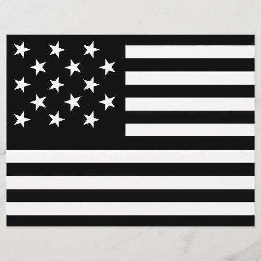 US-Flagge mit 15 Sternen Flyer (Vorne)