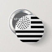 US-Flagge mit 51 Sternen Button (Vorne & Hinten)