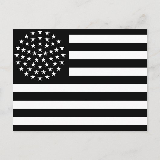 US-Flagge mit 51 Sternen Postkarte (Vorderseite)