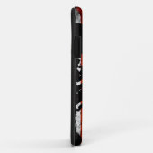 US-Flagge mit Veteranen-Silhouetten Case-Mate iPhone Hülle (Hinten/Rechts)