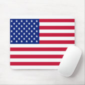 US Flagge Mousepad (Mit Mouse)