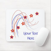 US Flagge Mousepad (Mit Mouse)