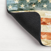 US Flagge Mousepad (Ecke)