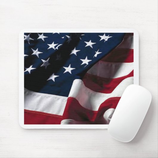 US-Flagge Mousepad (Mit Mouse)